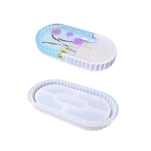 Kreative Blumenharzkasten Robuster Silikonform Stylish Taste Tablett Schimmel Accessoire Für Customes Craft Projects Einzigartige Serviergericht Kreative Blumenharzkasten Robuster Silikonform Stylish Taste Tablett Schimmel Accessoire Für Customes Craft Projects Einzigartige Serviergericht von Zkydhbd