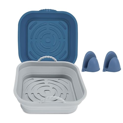Luftbraten Pads Silikonluftbratenschale Silikon Back Liner Mit Silikonhandschuhen Silikonmaterial Für Luftbraten Nicht Stock Silikonküchenware von Zkydhbd