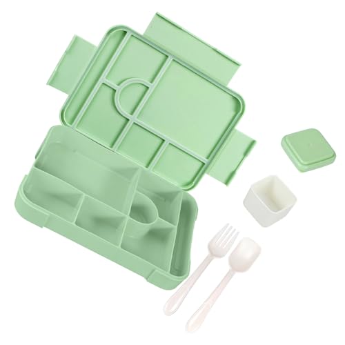 Multi Kompartiment Bentos Box Mit Deckel Plastikmahlzeit Vorbereitungsbehälter Für Schüler Schul Mittagessen Mikrowellen Safe Mahlzeitbox Mit Versiegelungsdeckel von Zkydhbd