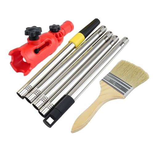 Multiangle Tragbare Farbwalzenverlängerungsstangen Anhang Langpinsel Pinsel Werkzeug Flexible Pinsel Pinsel Extender Multiangle Tragbares Lackwalzen Verlängerung Klemmentümer von Zkydhbd