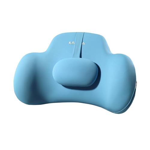 Multifunktional Memory Foam Autorsitzpolster Einstellbare Kopfstütze/Lendenwirbelsäule Für Fahrer Und Büroarbeiter Langlebige Bequem von Zkydhbd