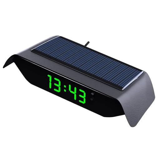 Noctilucce Car Takt Solar Time Display Mit Temperatur Und Datum Display Sonnenantrieb Autouhr LED LED Display Autouhr Noctilucce Car Takt Solar Time Display Mit Temperatur Und Datum Display Sonnenantrieb Autouhr LED LED Display Autouhr von Zkydhbd