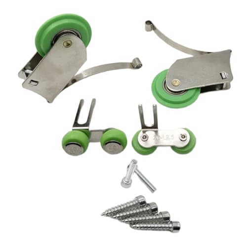 Nylon Garderobe Rollers Schiebetür Roller Schrankglaser Für Glattes Und Ruhiges Betrieb In Häusern Oder Büro Nicht Rostet Türrad von Zkydhbd