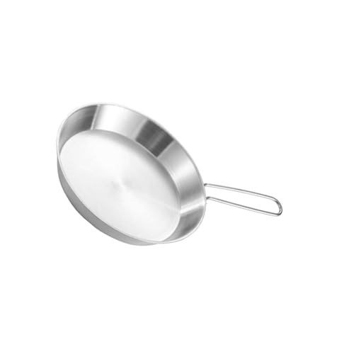 Praktische Edelstahl Pfannen Mit Faltbarem Multifunktionales Frypan Metallkochgeschirr Mit Faltbarem von Zkydhbd