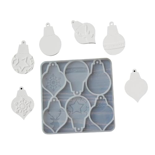 Praktische Weihnachtslabel Kerze Und Seife Flexible Robuste Silikonformen Mode Accessoire Für Den Haushalt Täglich Silikonform von Zkydhbd
