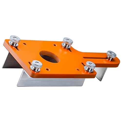 Professionelle Aluminium Router Tisch Einsatzplatte Für Trimmer Mit Einstellbarer Positionierungshalterung Holzbearbeitungswerkzeug Aluminium Legierungsplatte Für Projekte von Zkydhbd