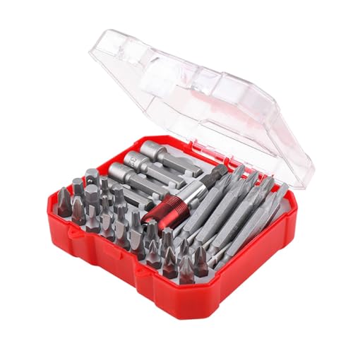 Professioneller 34pcs 1/4 Sicherheitsbit Set Zuverlässig Und Langlebig STAR STAR STAR STAR TRECK TIVER MIT Speicherhülle Für Reparaturschraubendreher Bit Set von Zkydhbd