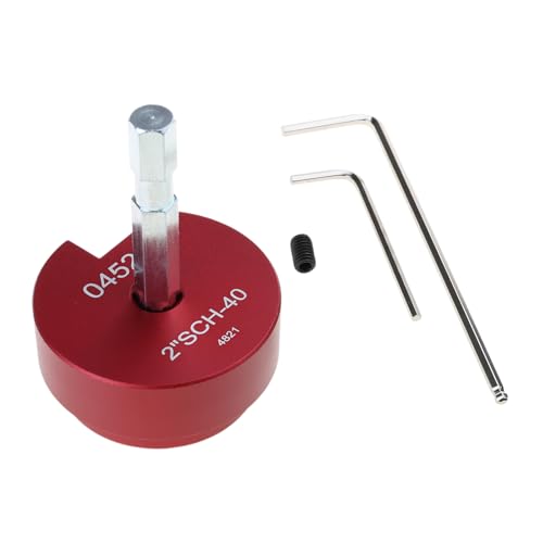 Rohranpassungsreamer PVC Anpassung Sparer PVC Sockel Saver PVC Rohr Reue Werkzeug Für Wasserleitungen Abflussleitungen Entlüftungsleitungen PVC Rohr Reis von Zkydhbd