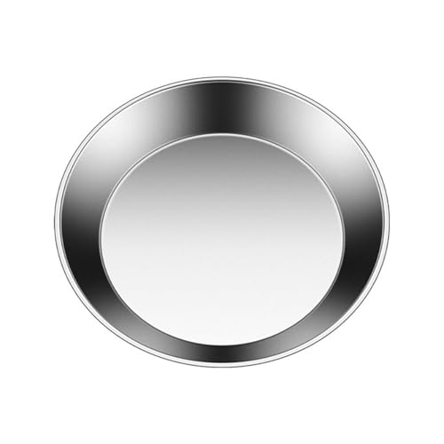 Runde Teller Großes Metall Servierschale Für BBQ Camping Und Snacks Spülmaschine Safes Geschirr Küchenutensilien von Zkydhbd