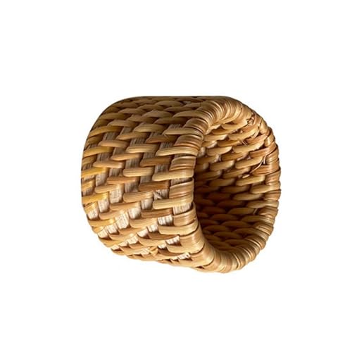 Serviettenhalter Für Elegante Tischdekoration Und Event Gewebt Rattan Esstischzubehör Für Party von Zkydhbd