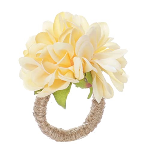 Serviettenschnallenhalter Simulation Blumenform Serviettenschnalle Für Hochzeitsfeiern Dinner Festival Tisch Dekore von Zkydhbd