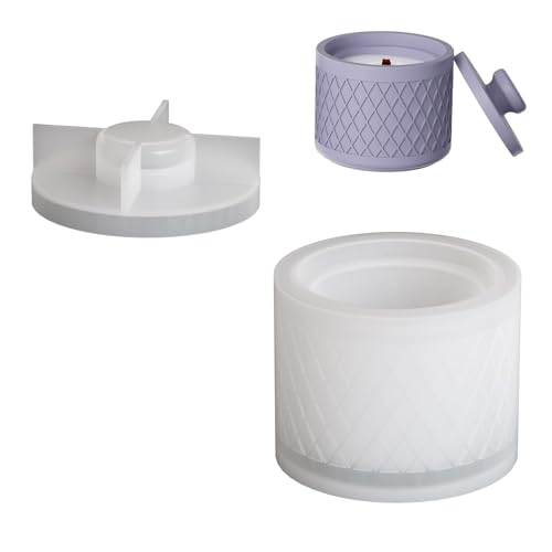 Silicon Round Formschale Für Epoxidharz Schmuckplatten Kerzenhalter Home Storage Craft Projects Lieferungen Kreative Geschenke Schimmelpilze von Zkydhbd