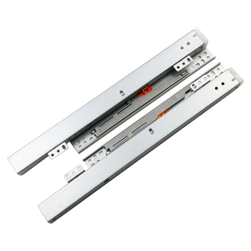 Soft Close Schublade Objektträger Voller Verlängerung Teleskoper Läufer Heavy Duty 40 Kg Ladungskapazität Läufer Für Hausschränke Badezimmer Schubladenzubehör von Zkydhbd