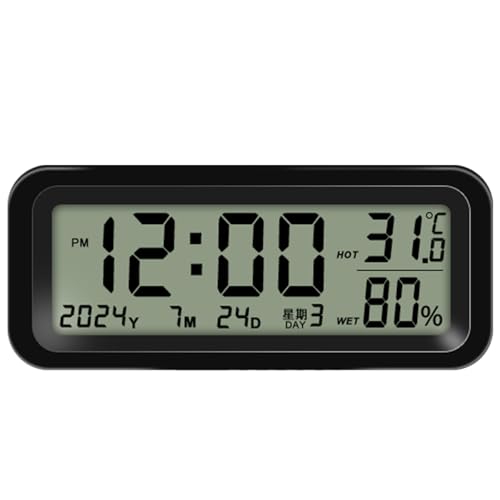 Solarauto Digitaluhr Tragbare Multifunktionale Elektronische Zeitmonitore Kalender Datum Temperatur Feuchtigkeit LCD Anzeigeauto Digitales Auto Digitalon Für Armaturenbrett Solarauto Digitaluhr Tragbare Multifunktionale Elektronische Zeitmonitore Kalender Datum Temperatur Feuchtigkeit LCD Anzeigeauto Digitales Auto Digitalon Für Armaturenbrett von Zkydhbd