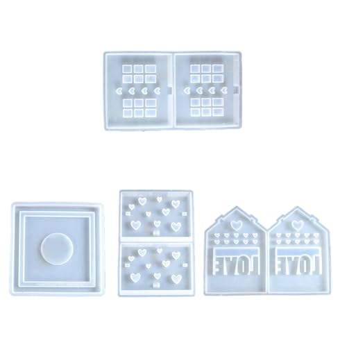 Stabile Kerzen Und Nachtlichtform Flexibel Silikonhaus Für Herzhaus Kerze Und Nachtlichthandwerk Home Dekoration Stabile Kerzen Und Nachtlichtform Flexibel Silikonhaus Für Herzhaus Kerze Und Nachtlichthandwerk Home Dekoration von Zkydhbd