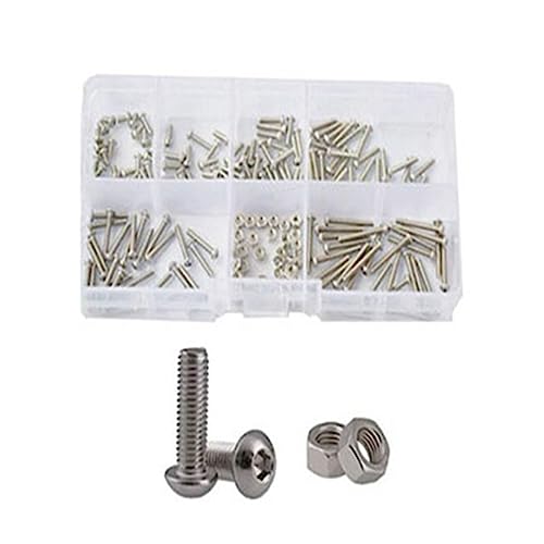 Taste Sockel Kopfdeckelschraube Nuss Sechskant Metrikgewinde Maschinenschraube Sortiment Set 304 Edelstahl ~ Sechskantmutter von Zkydhbd