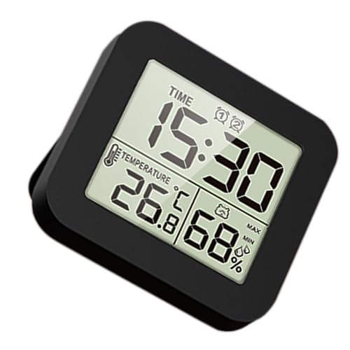 Tischuhr Mit Temperatur Und Feuchtigkeitsanzeige 3 Alarm Option Schreibtischuhr Für Den Täglichen Gebrauch Batteriebetriebener Uhr Wecker Tischuhr Mit Temperatur Und Feuchtigkeitsanzeige 3 Alarm Option Schreibtischuhr Für Den Täglichen Gebrauch Batteriebetriebener Uhr Wecker von Zkydhbd