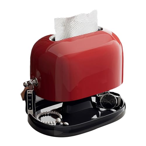 Tissue Storage Box Für Home Office Und Dekorative Verwendung Praktischer Serviettenhalter Mit Lagerregal Papiertuchbehälter von Zkydhbd