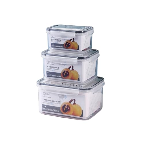 Vielseitige Obst Und Salat Schlucker Set Practical Kitchen Storage Box Mit Colanders Stapelbaren Erhaltungsorganisatoren Vielseitige Obst Und Salat Schlucker Set Practical Kitchen Storage Box Mit Colanders Stapelbaren Erhaltungsorganisatoren von Zkydhbd