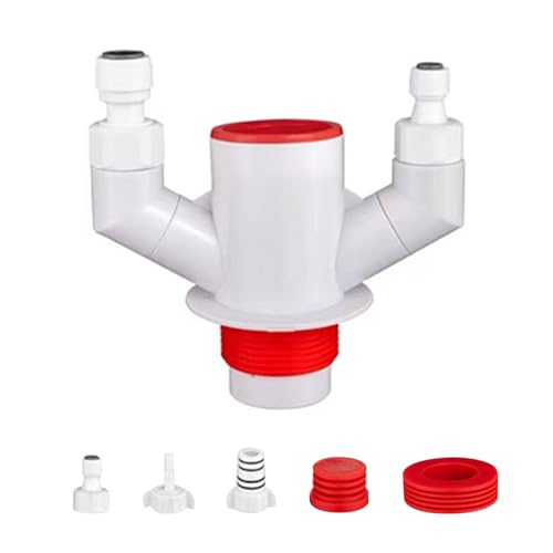 Vielseitiger Sink Rohradapter Innovative Backflow Präventionslösung Separates Fett Und Lebensmittelabfall Einfacher Installationsabflussadapter von Zkydhbd