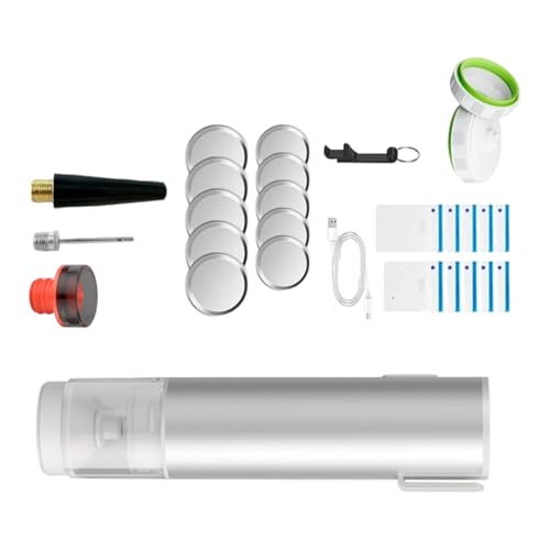 WLAN Vakuumdichtungswerkzeug Set Handheld Masons Jar Vakuumversiegelung Für Den Gebrauch Nach Hause Und Freien Mit Wiederaufladbarem Batterie Batterie WLAN Handheld Versiegelungsmaschine von Zkydhbd
