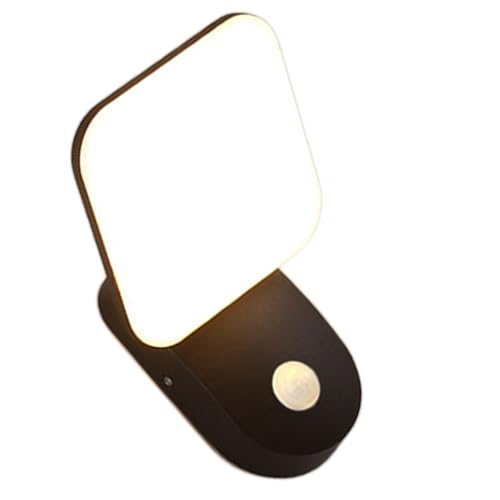 Zkydhbd 1. 12W LED Bewegung Wandleuchte Aluminium Außenlampe Für Garten Terrasse Zaun Beleuchtung Gartenzaun Außenwandkorridoren Straßenbeleuchtung von Zkydhbd