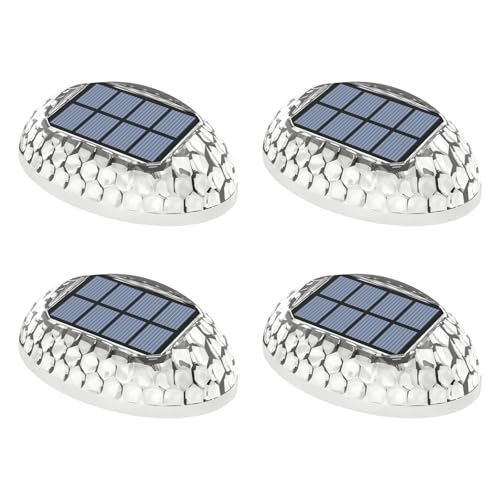 Zkydhbd 4PCS Solar Zaunlichter Freien wasserdichte Wandlampen Wellbleche Gartendekoration Für Zaun Balkon Terrasse Zkydhbd 4PCS Solar Zaunlichter Freien wasserdichte Wandlampen Wellbleche Gartendekoration Für Zaun Balkon Terrasse von Zkydhbd