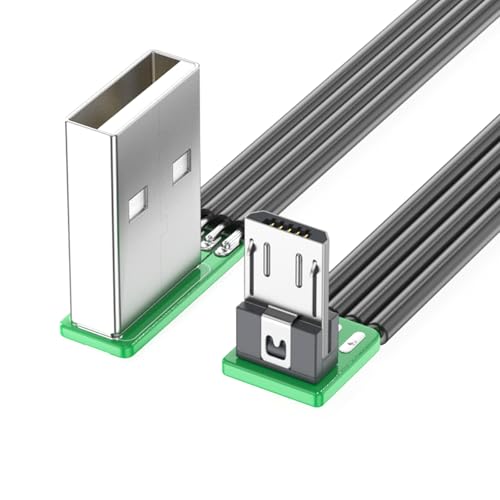 Zkydhbd 90 Grad Rechtwinkliger USB Zu USB -5 Pin Biege Stromkabel 8 Länge Für Effizientes Unterstützt 480 Mbit/S Datensynchronisierung von Zkydhbd
