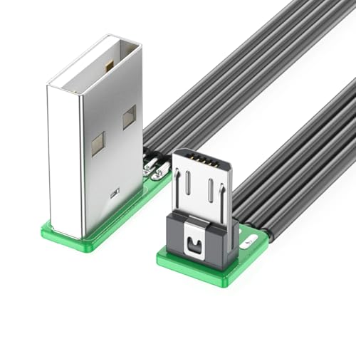 Zkydhbd 90 Grad Rechtwinkliger USB Zu USB -5 Pin Biege Stromkabel 8 Länge Für Effizientes Unterstützt 480 Mbit/S Datensynchronisierung von Zkydhbd