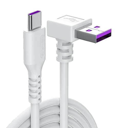 Zkydhbd 90 Grad Rechtwinkliger USB Zum Typ C Datenkabelkabel Unterstützung 5A Schnelles 480 Mbit/S Übertragungsgeschwindigkeit Für Telefone Zkydhbd 90 Grad Rechtwinkliger USB Zum Typ C Datenkabelkabel Unterstützung 5A Schnelles 480 Mbit/S Übertragungsgeschwindigkeit Für Telefone von Zkydhbd