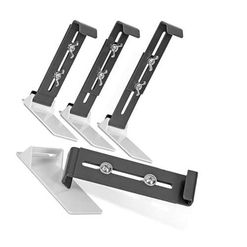 Zkydhbd Antislip Blumentöpfe Resistente Edelstahlblütenhalterungen Für Fensterlederleitungen Regulierbare Klemmen Höhe Regulierbarer Pflanzgefäßhaken von Zkydhbd