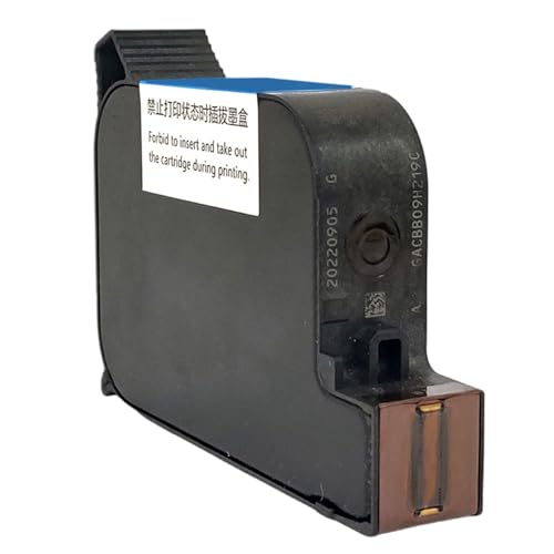 Zkydhbd BT2580P Schnelle Trockenkartusche Für Handheld Tintenstrahldrucker Verschiedene Oberflächen Anwendung Glattes Schwarz Nicht Verschlüsselte Drucker von Zkydhbd