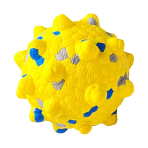 Zkydhbd Buntes Hundekauenspielzeug Mit Ergonomischer Textur Für Die Reinigung Der Zähne Und Hohe Elastizität Die Multifunktionale Hundeübungskugel Abprallt von Zkydhbd