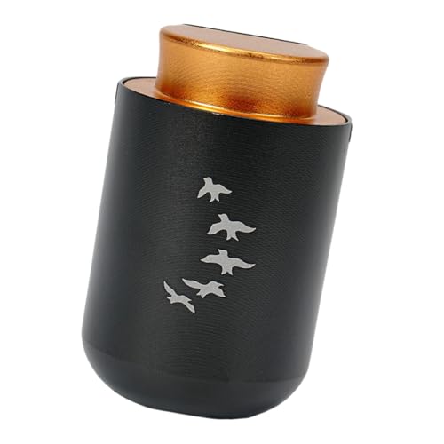 Zkydhbd Einfache Sargasche Asche Jar Gefäß Asche Für Haustier Urne Schnitzerei Memorial Kleines Glas Container Pet Memorial von Zkydhbd