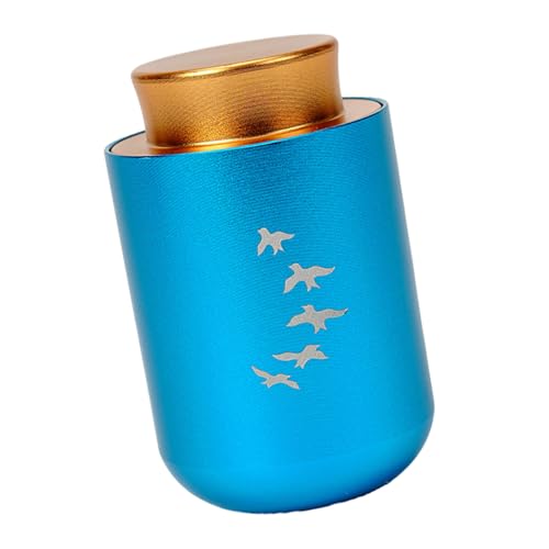 Zkydhbd Einfache Sargasche Asche Jar Gefäß Asche Für Haustier Urne Schnitzerei Memorial Kleines Glas Container Pet Memorial von Zkydhbd