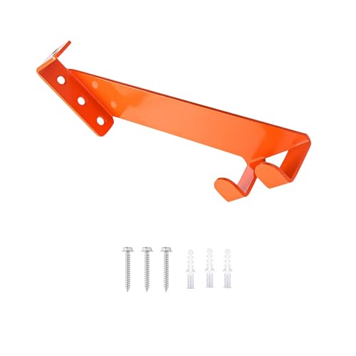 Zkydhbd Einstellbare 3 Positionskettensägen Wandhaken Organisatoren Halterung Metallkonstruktion Unterstützt Elektrische Sägen Gartenausrüstung Hängende Kettensägen Wandhalterung von Zkydhbd