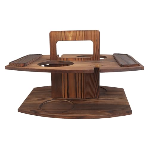 Zkydhbd Faltbare Outdoor Camping Picknick Weinständer Tragbarer Und Langlebiger Weinschalen Rack Cuchen Container Picknicktische Tablett Zkydhbd Faltbare Outdoor Camping Picknick Weinständer Tragbarer Und Langlebiger Weinschalen Rack Cuchen Container Picknicktische Tablett von Zkydhbd