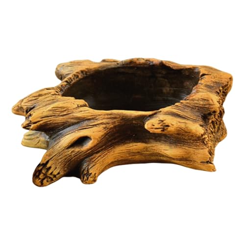 Zkydhbd Garten Vintage Wood Look Blumentöpfe Imitation Pflanzen Schönheit Für Sukkulenten Die Natürliche Ästhetikzement Pflanzer Verstärken von Zkydhbd