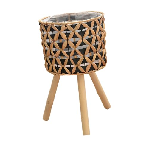 Zkydhbd Graspflanze Blumentöpfe Halterhocker Mit 3 Holzbeinen Boden Pflanzer Korbregal Für Haus Oder Büro Nutzung Easy Montagetablagenhalter Zkydhbd Graspflanze Blumentöpfe Halterhocker Mit 3 Holzbeinen Boden Pflanzer Korbregal Für Haus Oder Büro Nutzung Easy Montagetablagenhalter von Zkydhbd