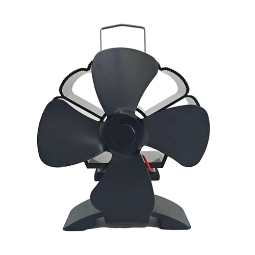 Zkydhbd Kaminventilator 4 Blätter Ofenventilator Ohne Strom Kamine Ofen Wärmebetriebene Ventilatoren Kaminventilatoren für Holzbrenner Zkydhbd Kaminventilator 4 Blätter Ofenventilator Ohne Strom Kamine Ofen Wärmebetriebene Ventilatoren Kaminventilatoren für Holzbrenner von Zkydhbd