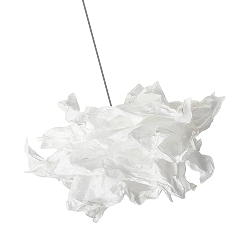 Zkydhbd Lampenschirm in Wolkenform, Kronleuchter, Lichtabdeckungen, Papier, Hängelampe, Lampenschirm, Wandlampe, Lampenschirm, Dekoration, langlebig von Zkydhbd