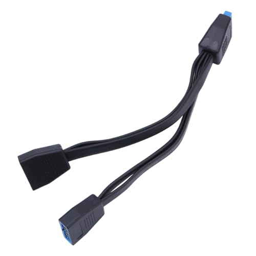 Zkydhbd Motherboard USB Splitter Interner USB Verlängerungskabel 19 Pin USB3.0 1 Bis 2 Splitterkabel 20 cm Zkydhbd Motherboard USB Splitter Interner USB Verlängerungskabel 19 Pin USB3.0 1 Bis 2 Splitterkabel 20 cm von Zkydhbd