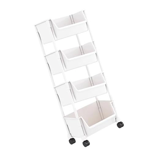 Zkydhbd Multi Sorte Schmalspeicherscheltraum Effiziente Bewegliche Regaleinheit Multi Layer Mit Bremsen Für Schlafsälen von Zkydhbd