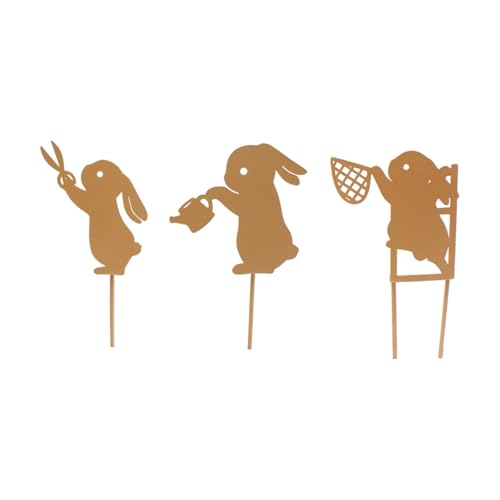 Zkydhbd Osterschild Schöne Kaninchen Statue Tree Töpfe Pfahl Perfekt Für Metallveranda Und Gartenskulpturendekoration Zkydhbd Osterschild Schöne Kaninchen Statue Tree Töpfe Pfahl Perfekt Für Metallveranda Und Gartenskulpturendekoration von Zkydhbd