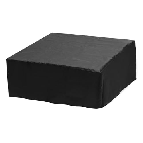 Zkydhbd Outdoor-Spa-Abdeckungen, leicht, Abdeckung für Sonnenschutz, Möbel, schwarz, staubdicht, elastisch, Anti-Abdeckung von Zkydhbd
