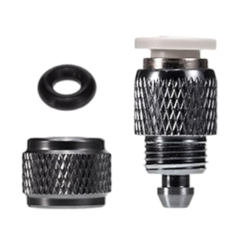 Zkydhbd Rechtwinkliger CO2 Adapter Für Aquariumtanks Leckschutz Aluminiumlegierung Fischtanks Accessoire Korrosionsbeständiges Aquarienadapter von Zkydhbd