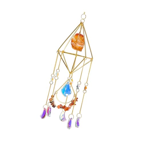 Zkydhbd Rohkristallgeometrien Winde Chimes Für Balkon Hängen Dekoration Und Umweltklang Kreation Handgefertigte Kristallwindfänger Zkydhbd Rohkristallgeometrien Winde Chimes Für Balkon Hängen Dekoration Und Umweltklang Kreation Handgefertigte Kristallwindfänger von Zkydhbd