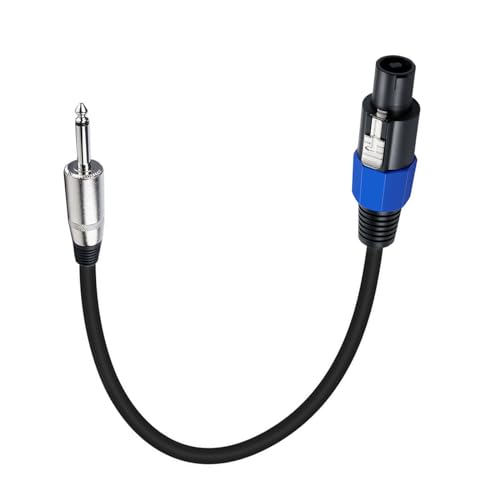Zkydhbd Speakon Mit 6 35 Mm 1/4 Zoll Lautsprecher Kabel Professionell Hochleistungs Speakon Mit 6 35 Lautsprechern Männlich Zum Männlichen Kabellautsprecherkabel Mit Twist Lock Zkydhbd Speakon Mit 6 35 Mm 1/4 Zoll Lautsprecher Kabel Professionell Hochleistungs Speakon Mit 6 35 Lautsprechern Männlich Zum Männlichen Kabellautsprecherkabel Mit Twist Lock von Zkydhbd