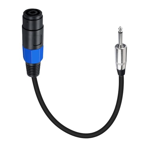 Zkydhbd Speakon Mit 6 35 Mm 1/4 Zoll Lautsprecher Kabel Professionell Hochleistungs Sprechon Mit 6 35 Mm Lautsprecher Männlich Weibliche Kabelgitarre Oder Bassverstärker Lautsprecher Zkydhbd Speakon Mit 6 35 Mm 1/4 Zoll Lautsprecher Kabel Professionell Hochleistungs Sprechon Mit 6 35 Mm Lautsprecher Männlich Weibliche Kabelgitarre Oder Bassverstärker Lautsprecher von Zkydhbd