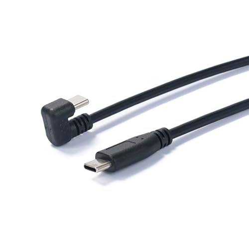 Zkydhbd USB C Gerade Bis 180 Grad USB C Kabeldraht Typ C Daten Synchronisieren Kabel PD60W Schnelles Für Laptops Und Telefone von Zkydhbd